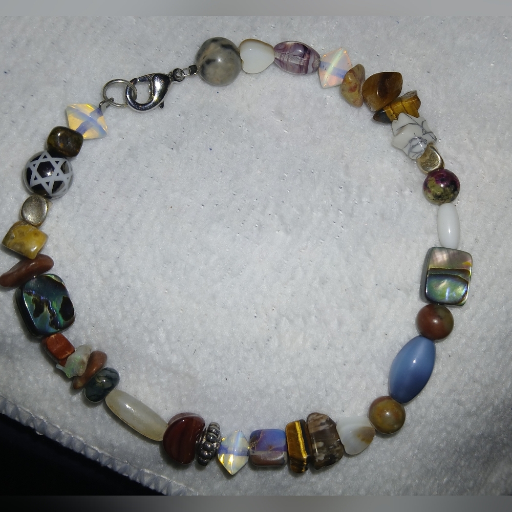 Hand Crafted Multicolor Beaded Bracelet